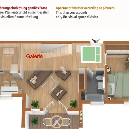 Апартаменты Ruinatsch 44 *