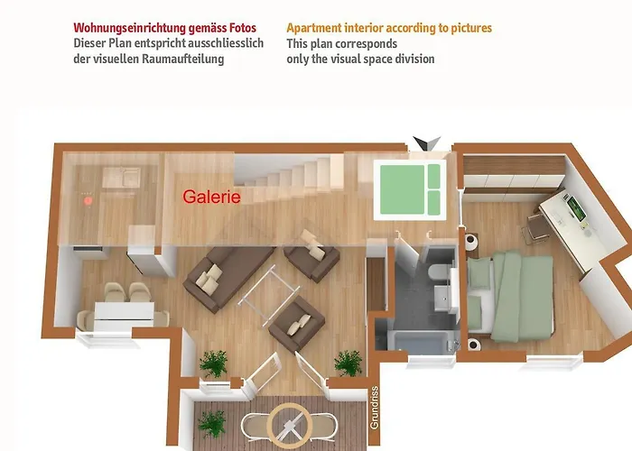 Apartman Ruinatsch 44 *